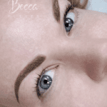 Becca's work, image of client.